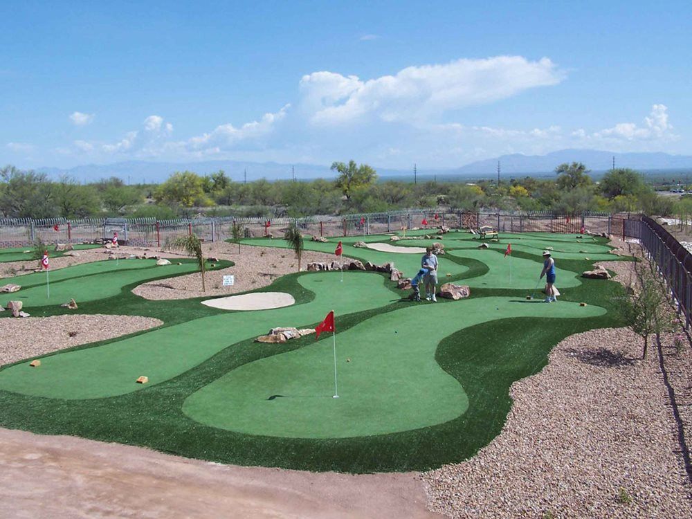 Los Angeles and Southern California putting green grass