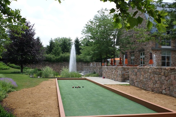 Los Angeles and Southern California Custom Bocce Court using artificial turf