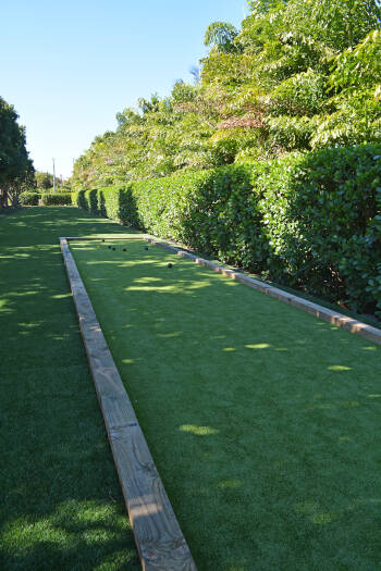 Los Angeles and Southern California Custom Bocce Court
